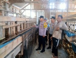 Kawal Asta Cita Presiden, Polsek Tarokan Pastikan Sektor Peternakan Aman dan Produktif
